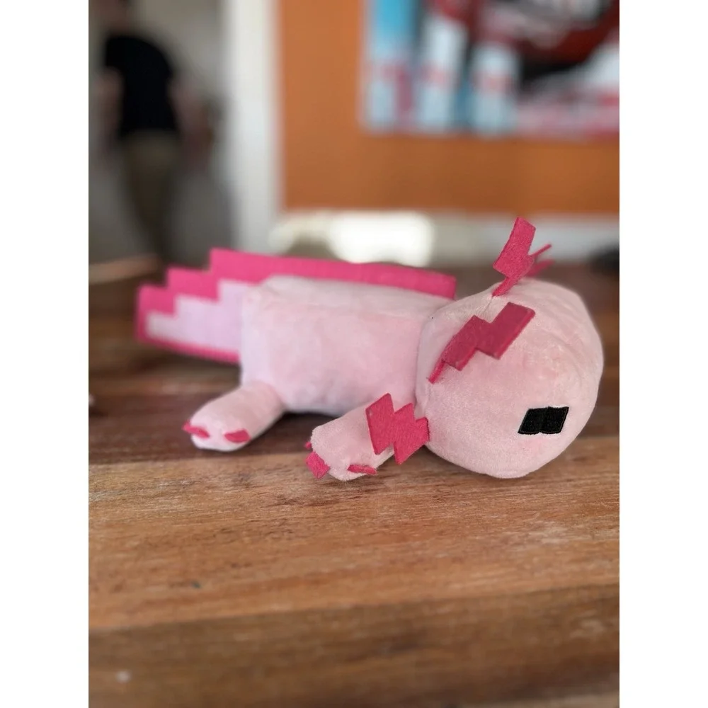 Mattel Minecraft Axolotl Plush HBT42 12